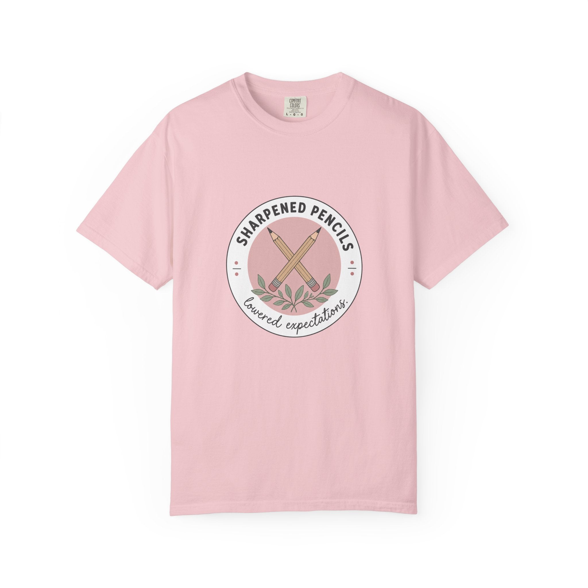 Sharpened Pencils, Lowered Expectations — Garment-Dyed Tee