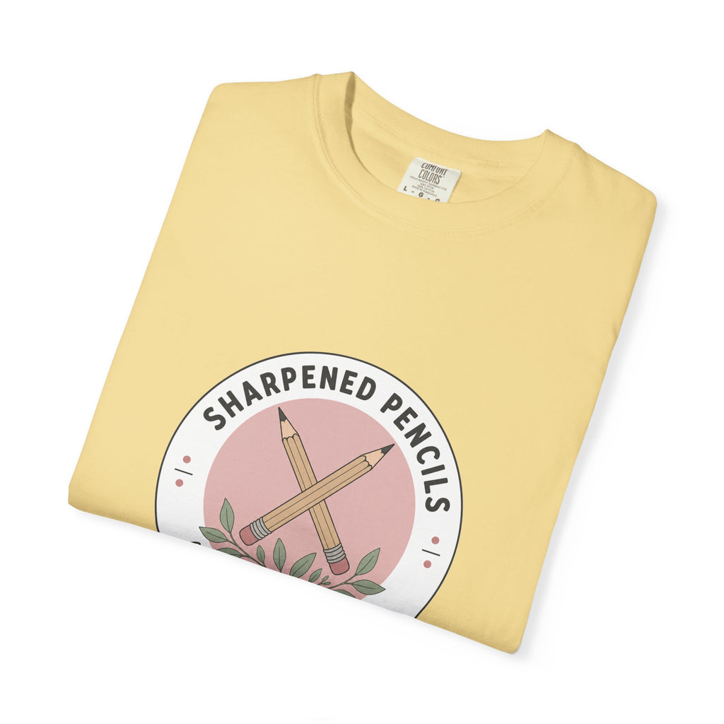 Sharpened Pencils, Lowered Expectations — Garment-Dyed Tee