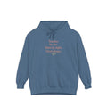 Teacher by Day. Mom by Night. Tired Always. — Garment-Dyed Hoodie