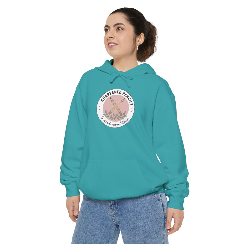 Sharpened Pencils, Lowered Expectations — Garment-Dyed Hoodie