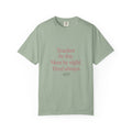 Teacher by Day. Mom by Night. Tired Always. — Garment-Dyed Tee